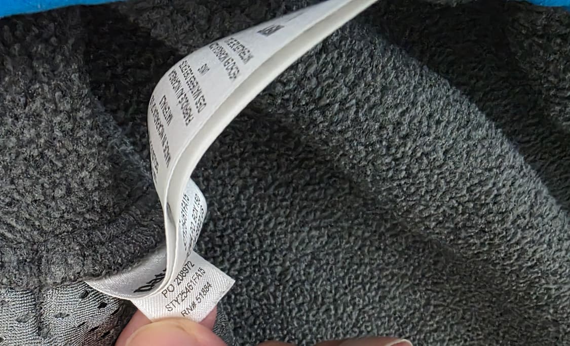 [M/L] 빈티지 파타고니아 신칠라 플리스 후드 스냅 풀오버 그레이/블루 상품이미지9