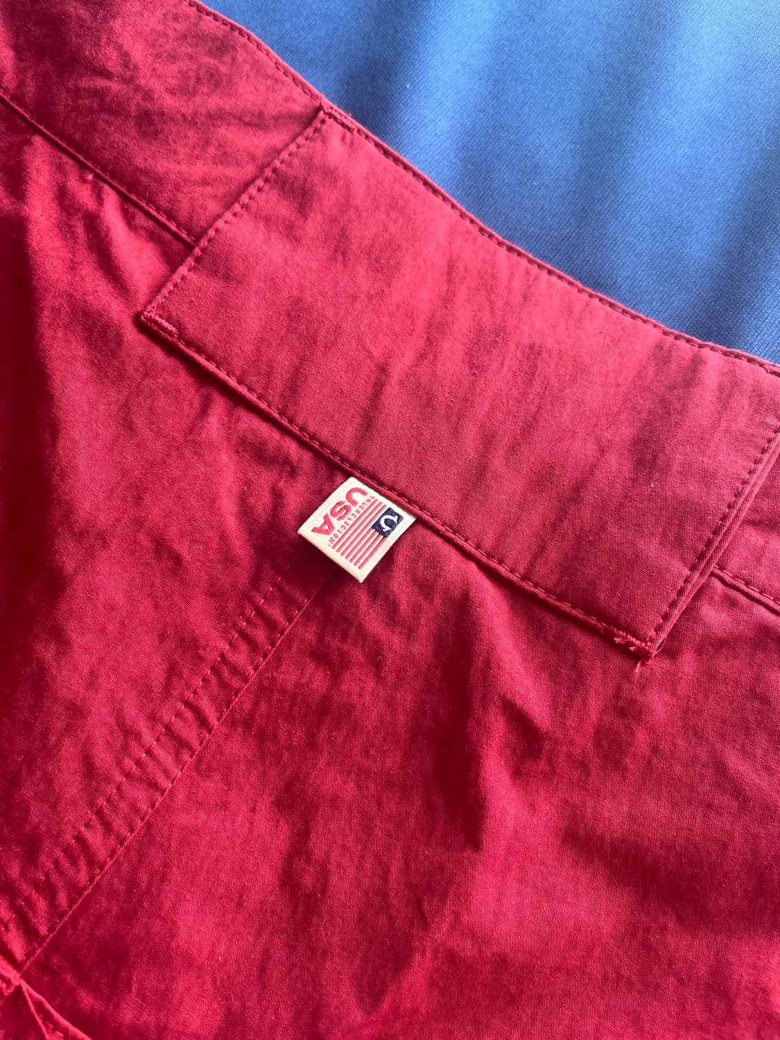 Truereligion 트루릴리젼 RR 메카닉 팬츠 레드 / M 상품이미지7