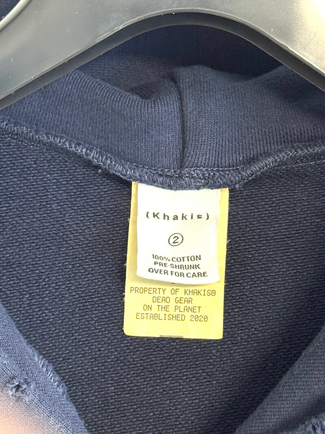 [M] 카키스 스테인 풀 집 후디 상품이미지6