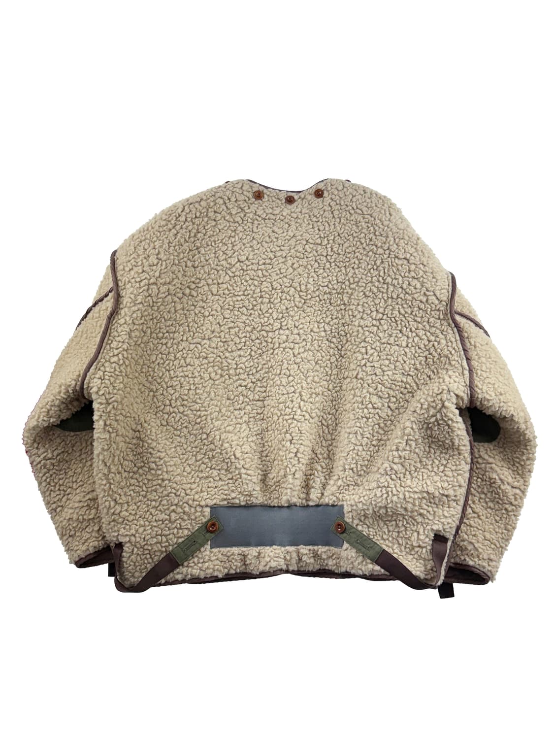 컬러비콘 빅 보아 블루종 자켓 상품이미지5