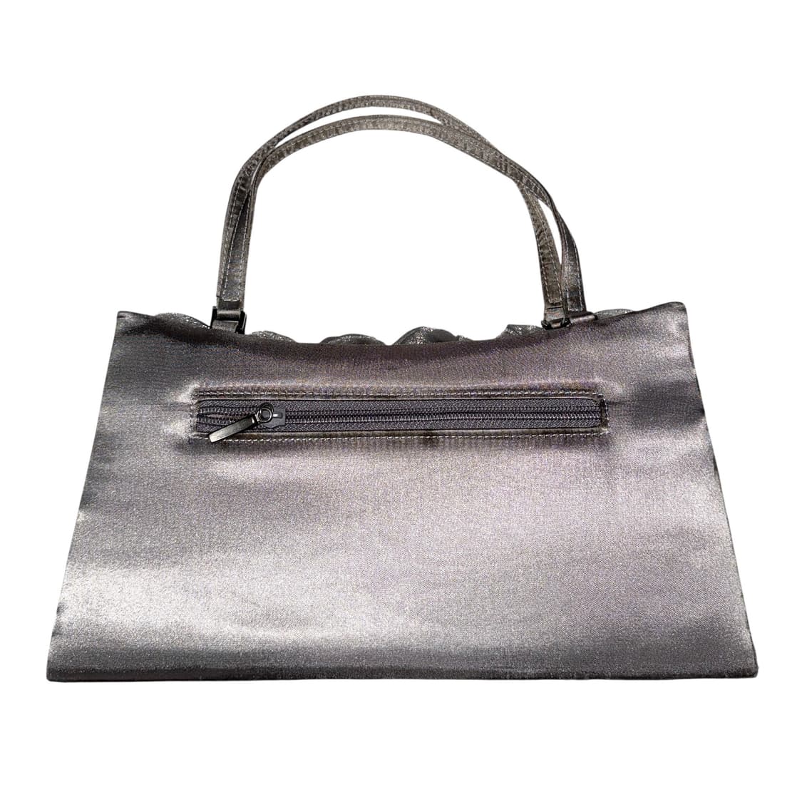 Metal Grey Rose Handbag 상품이미지2