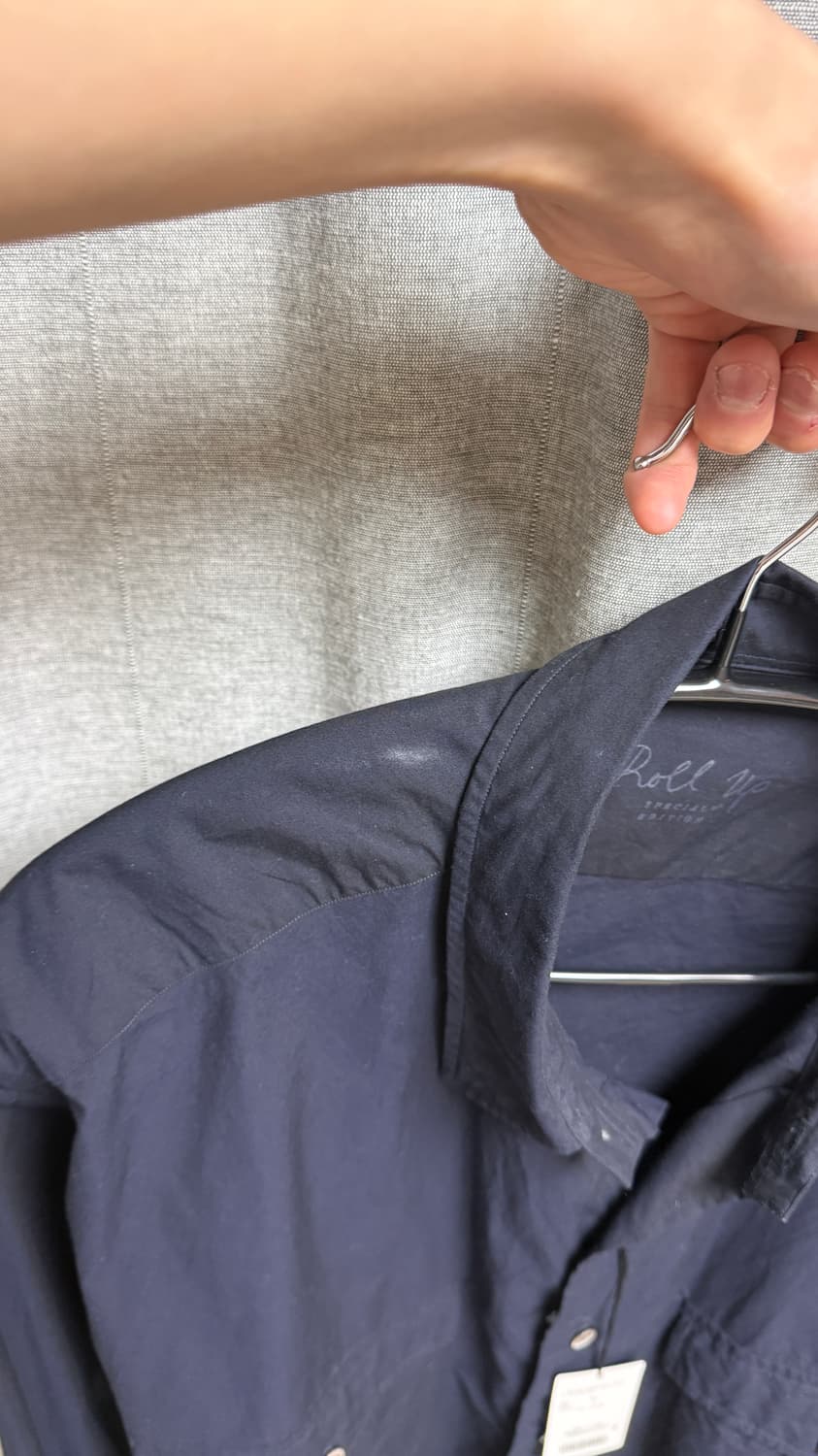 포터클래식 롤업셔츠 네이비 상품이미지5