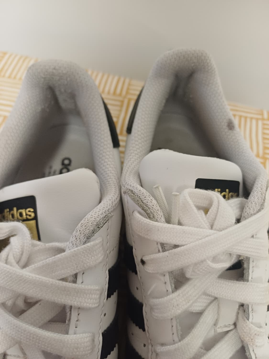 아디다스 슈퍼스타 오리지널스 화이트 블랙 (225) 상품이미지5