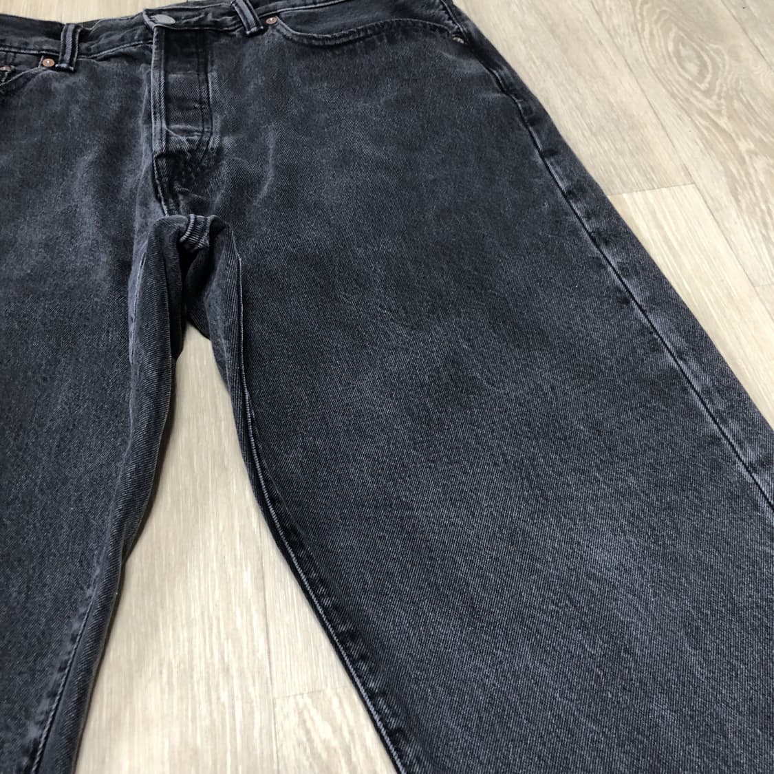 (36) 갭 GAP 흑청 5P 버튼플라이 이지핏 (릴렉스드핏) 데님 상품이미지3