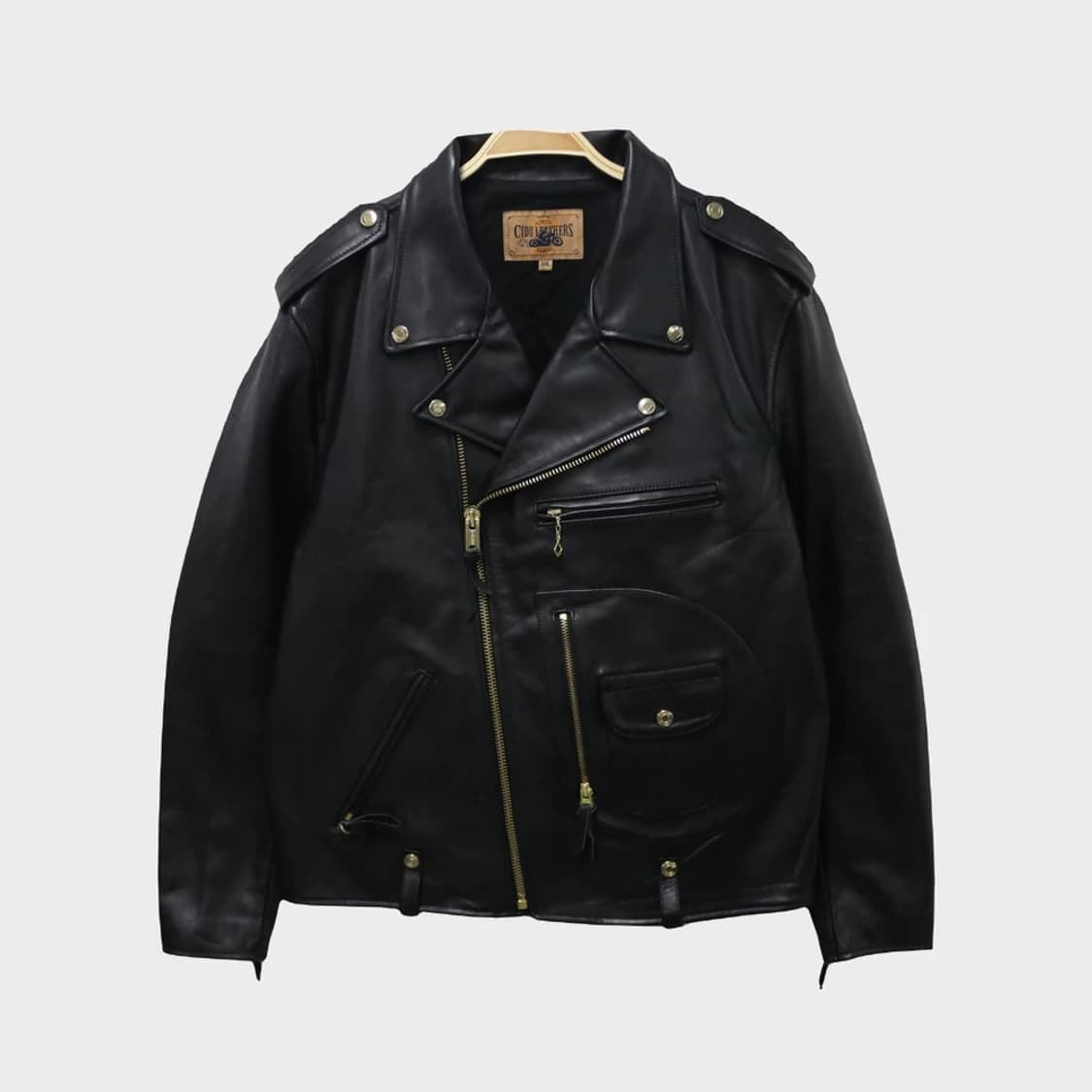 CIDU LEATHERS 소가죽 라이더자켓 61271 상품이미지1