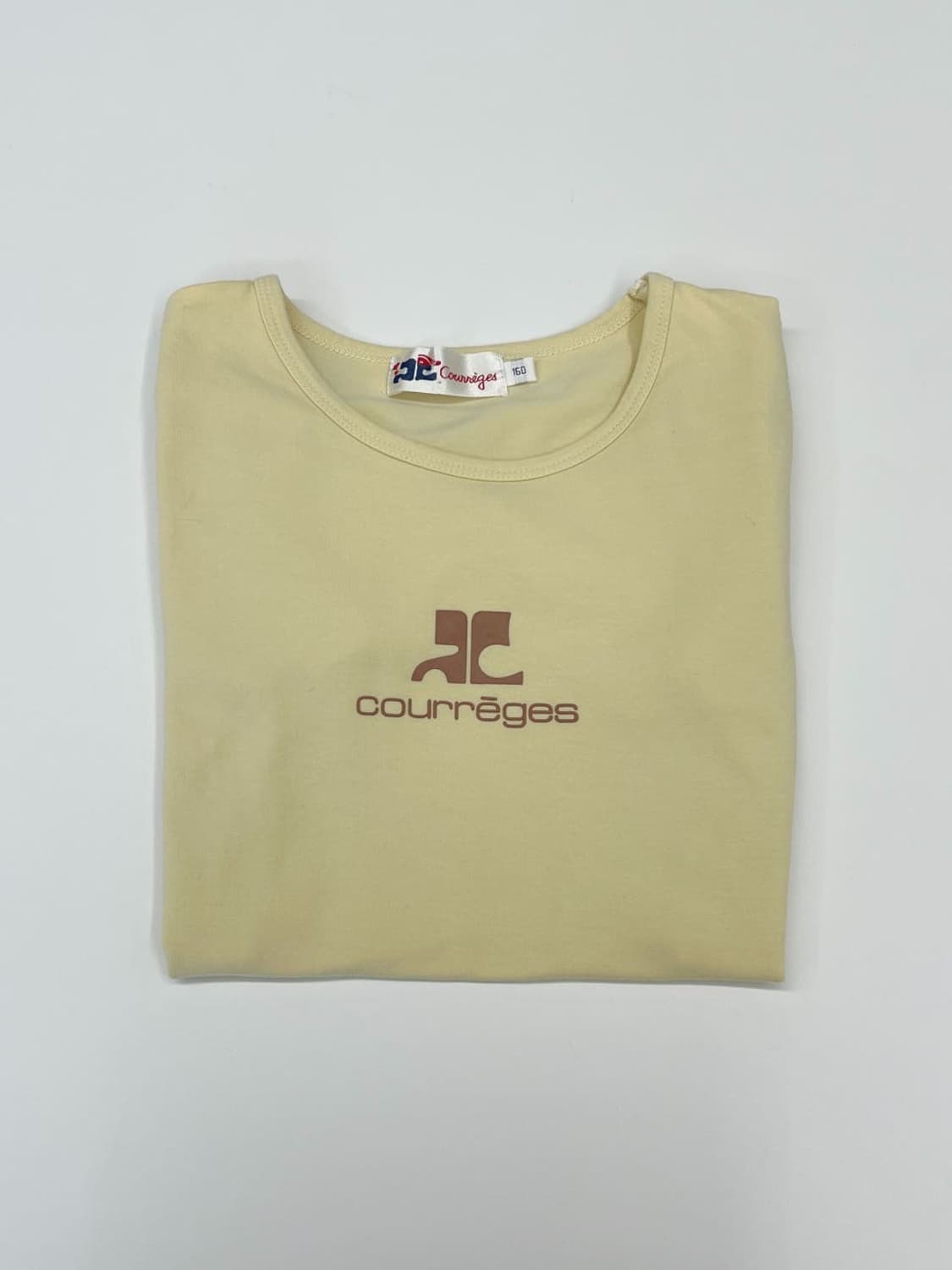 courreges / 꾸레쥬 버터 빅로고 반팔   상품이미지7