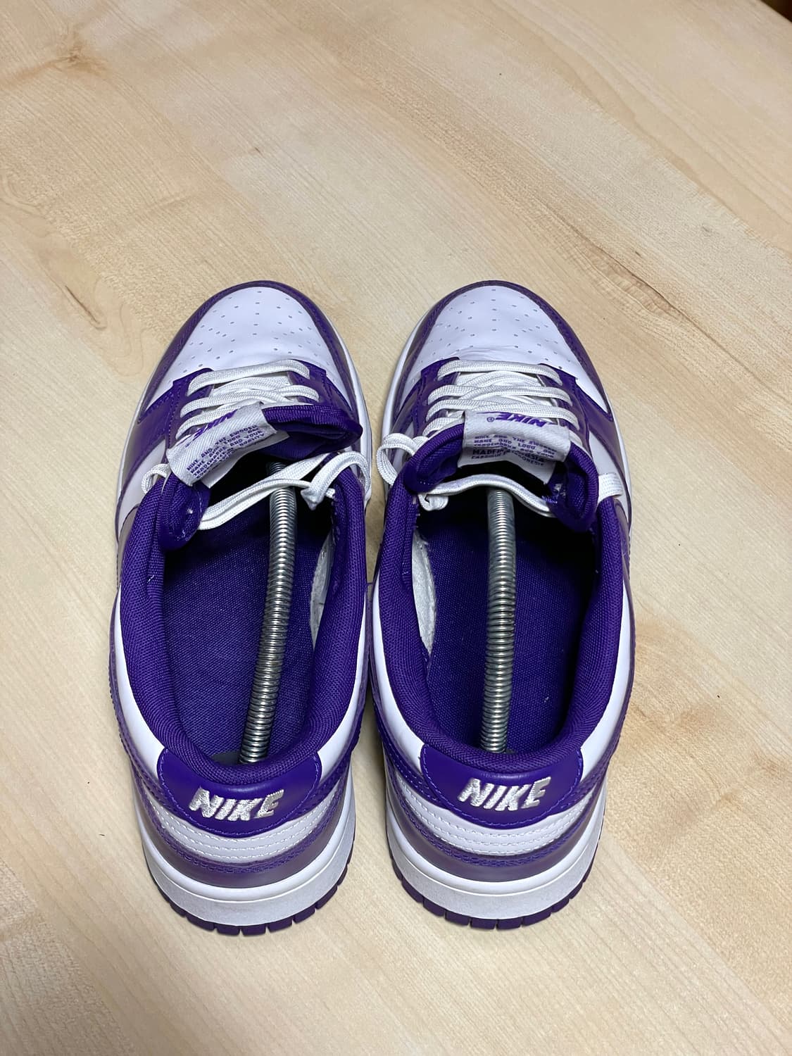 나이키 덩크 로우 코트 퍼플 상품이미지4
