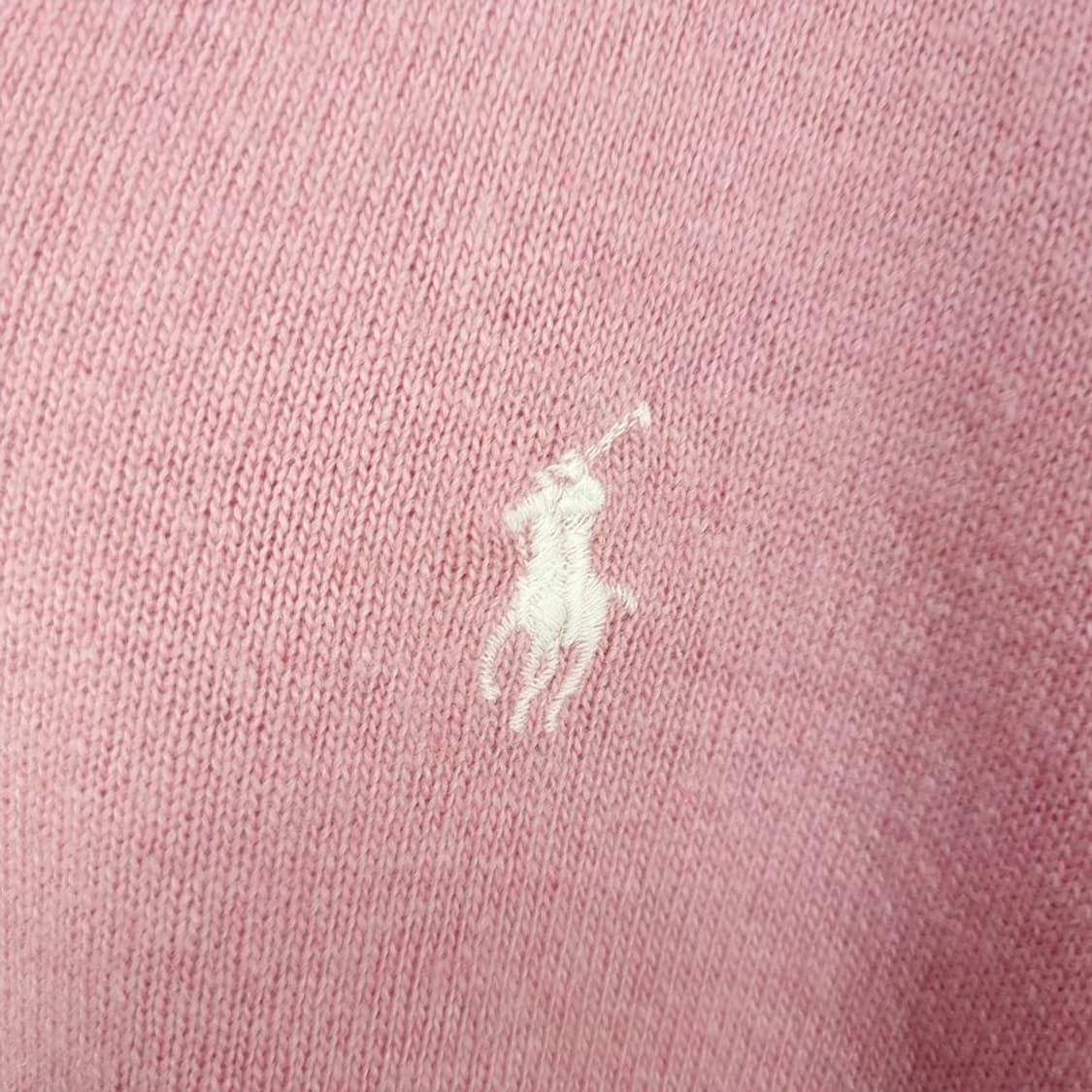 [폴로 랄프로렌] 로고 자수 브이넥 니트 M19507 상품이미지6