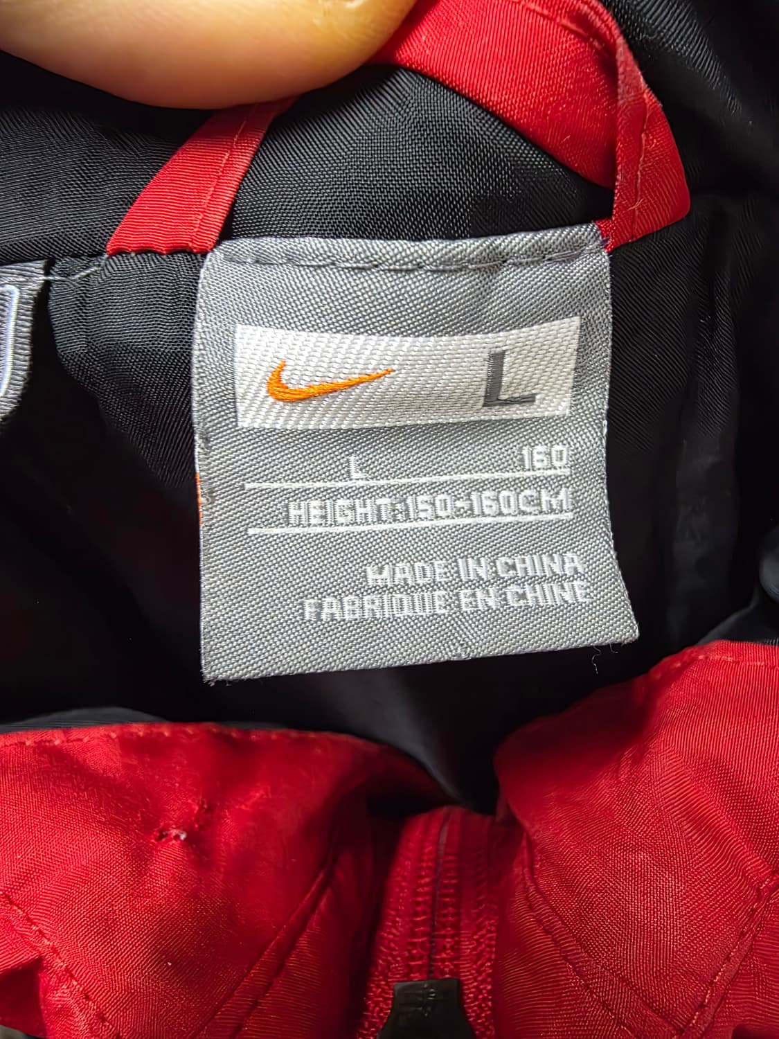나이키 레드 덕다운 패딩 레드 L 65 55 상품이미지6