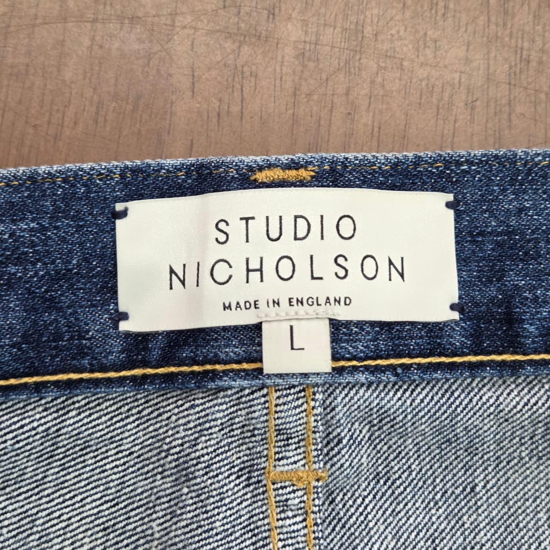 스튜디오 니콜슨 셀비지 데님팬츠 L 상품이미지6