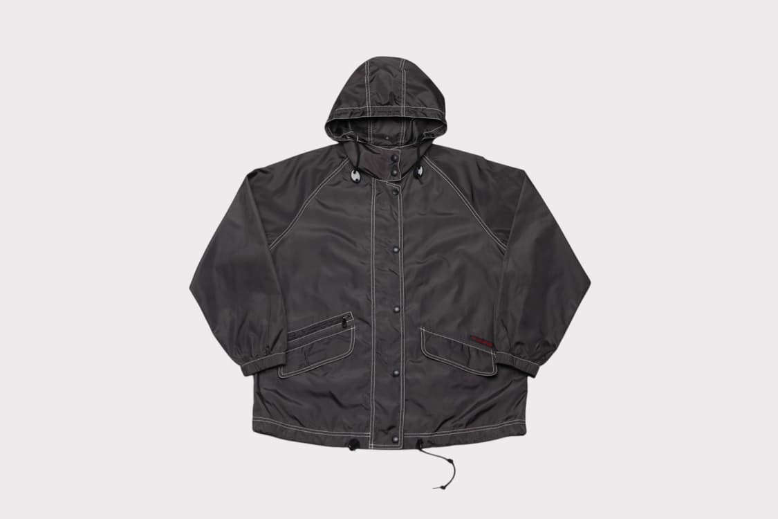 [여성 M] 맥그리거 나일론 화이트 스티치 자켓 상품이미지1