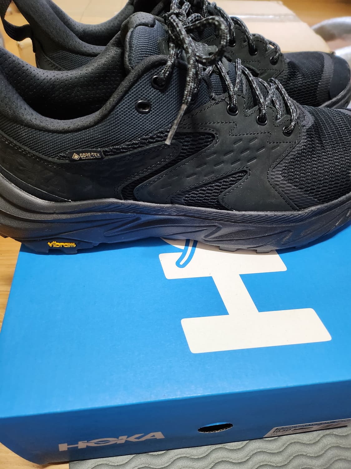 [285] 호카 아나카파2 로우 gtx 블랙 1회착 상품이미지2