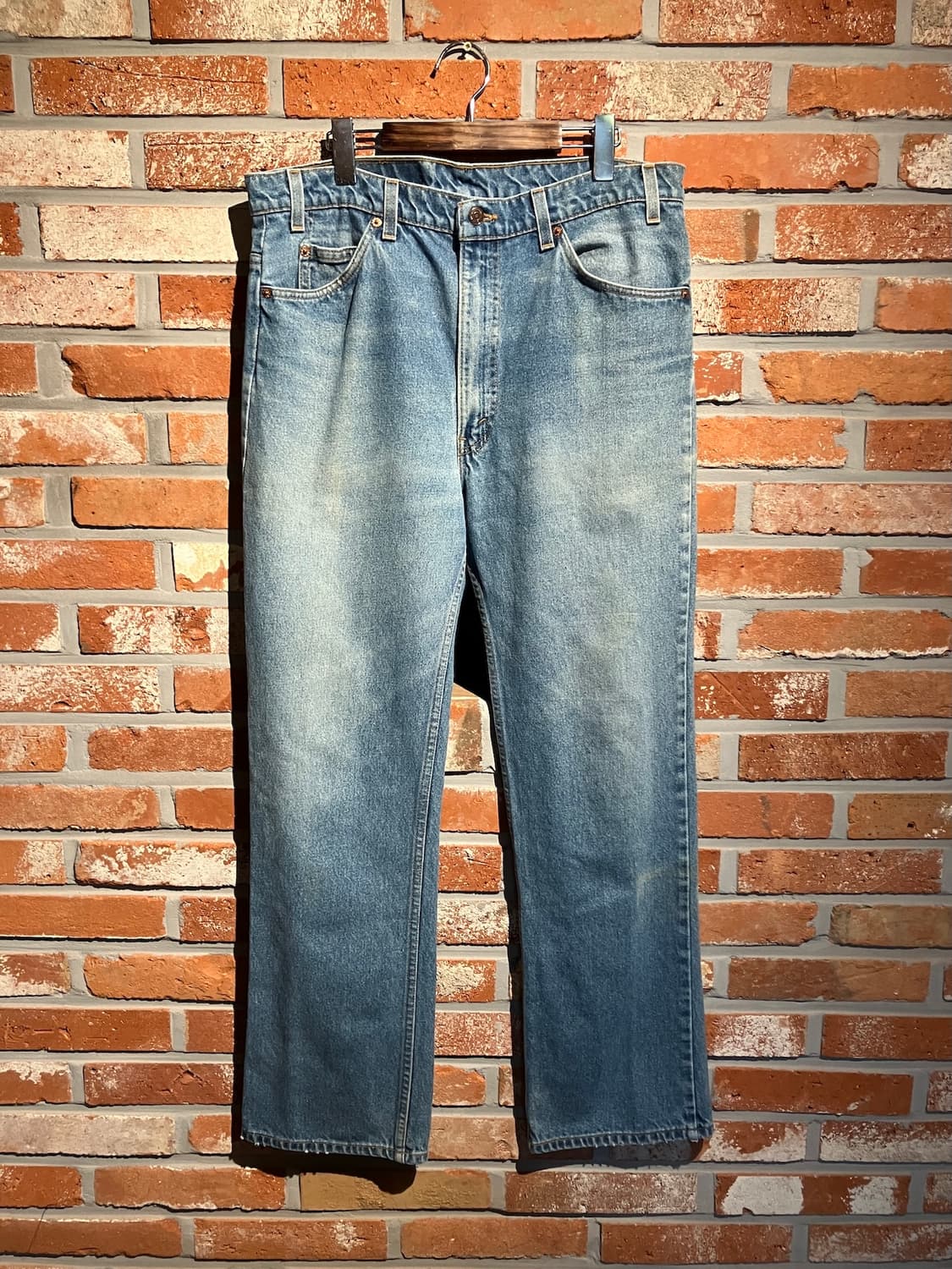 90s USA 빈티지 리바이스 517 부츠컷 데님 팬츠 상품이미지2