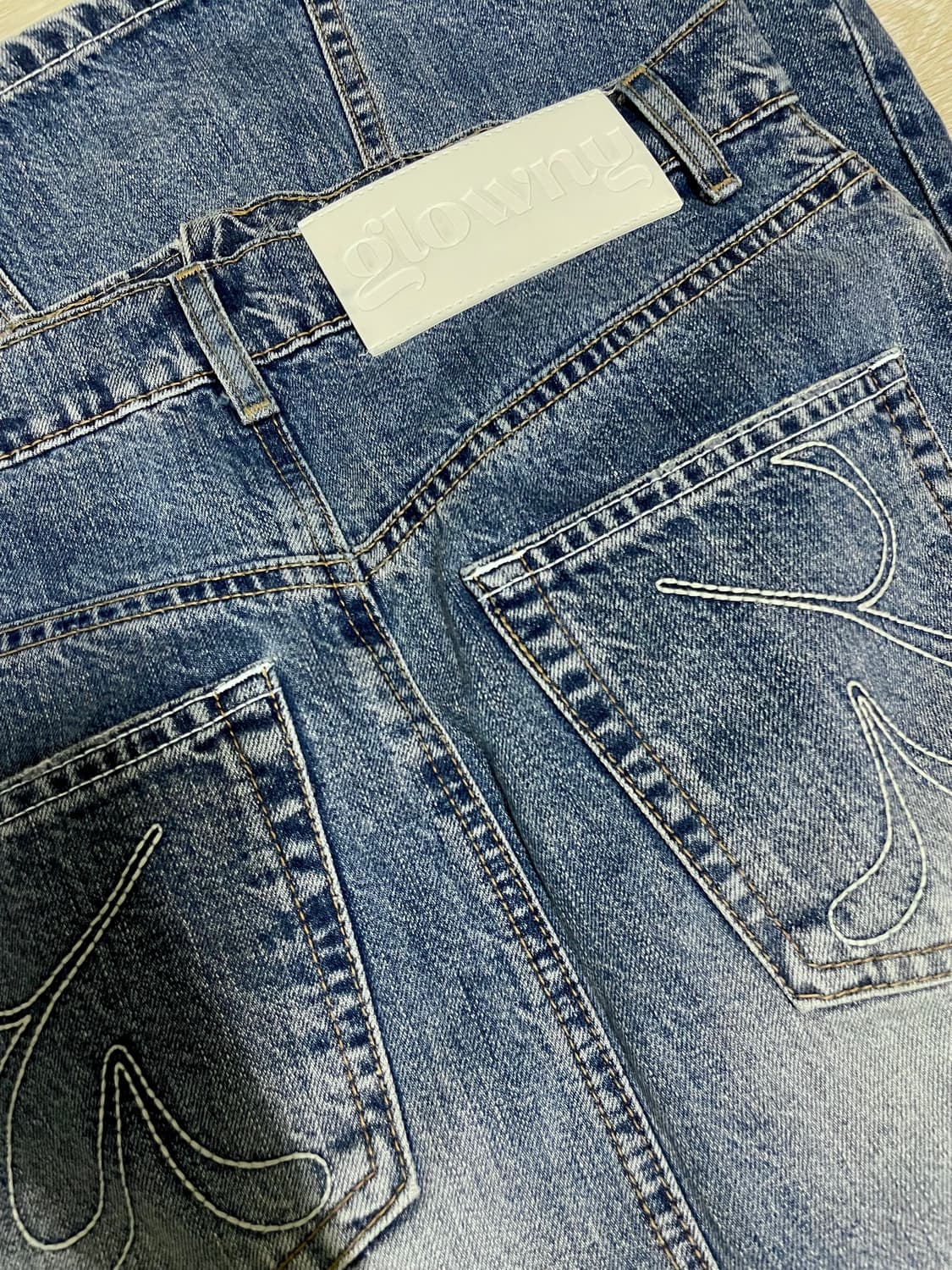 글로니 데님 스커트 S 상품이미지5