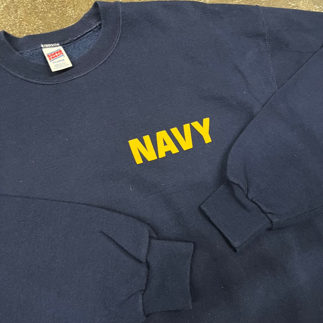 90s NAVY 밀리터리 스웻셔츠 (105) 상품이미지2