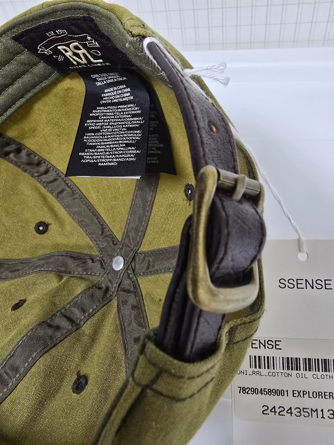 Rrl 올리브 캡 상품이미지3