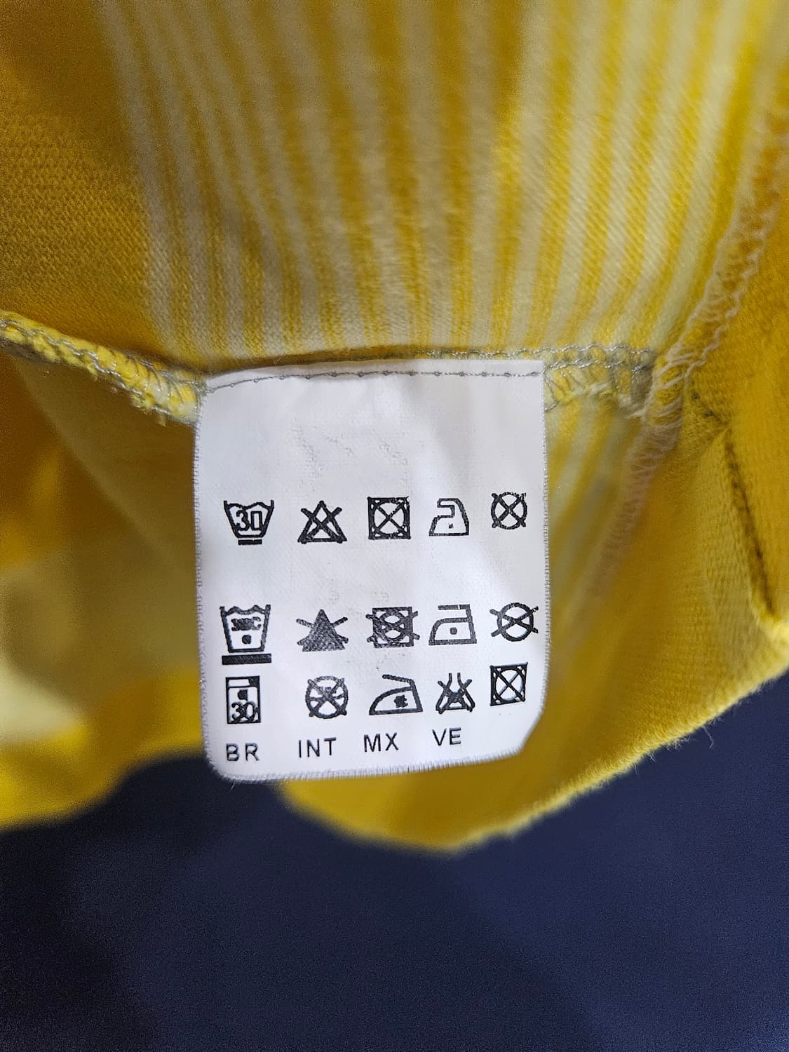 휴고보스 자수로고 스트라이프 줄무늬 남성 95 카라반팔티  상품이미지8