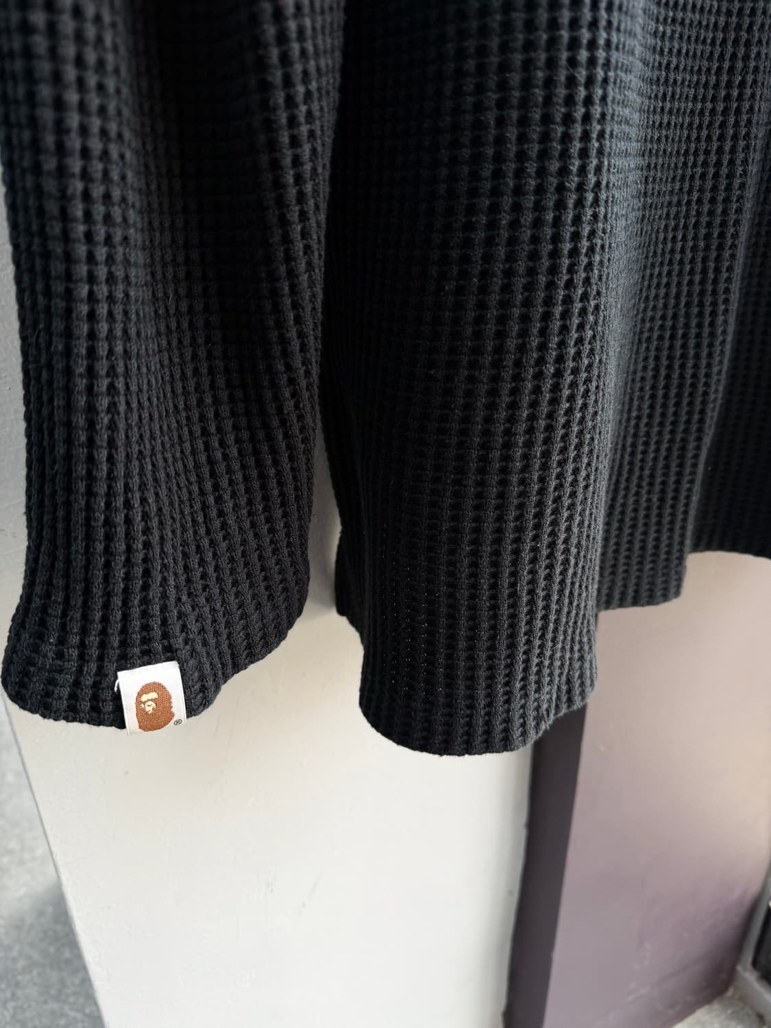 .XL/ 베이프 미니사루 와플 스웻 니트 상품이미지8