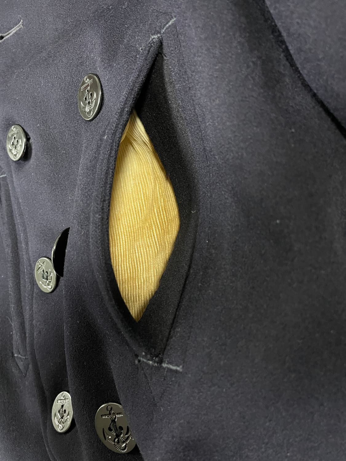 95) 40's 미군 WW2 미해군 10버튼 피코트(RRL&LVC&폴로) 상품이미지9