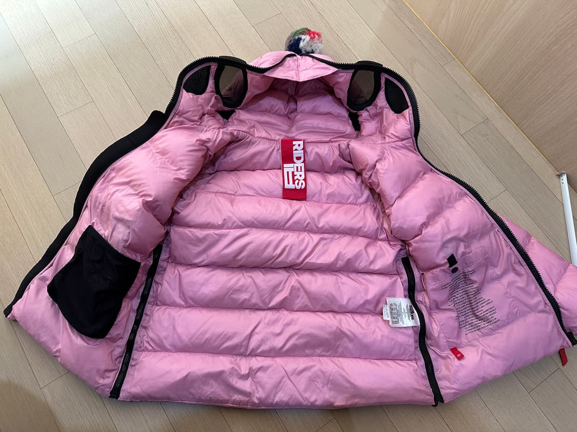 AI라이더즈 키즈 마이크로립스탑 오리털 고글패딩 10Y 상품이미지6