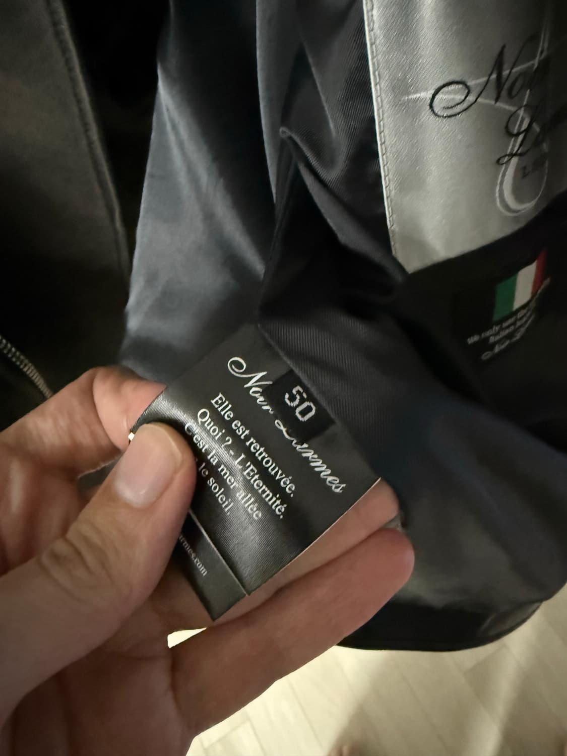 느와르 라르메스 라이더 래더자켓 50 상품이미지4