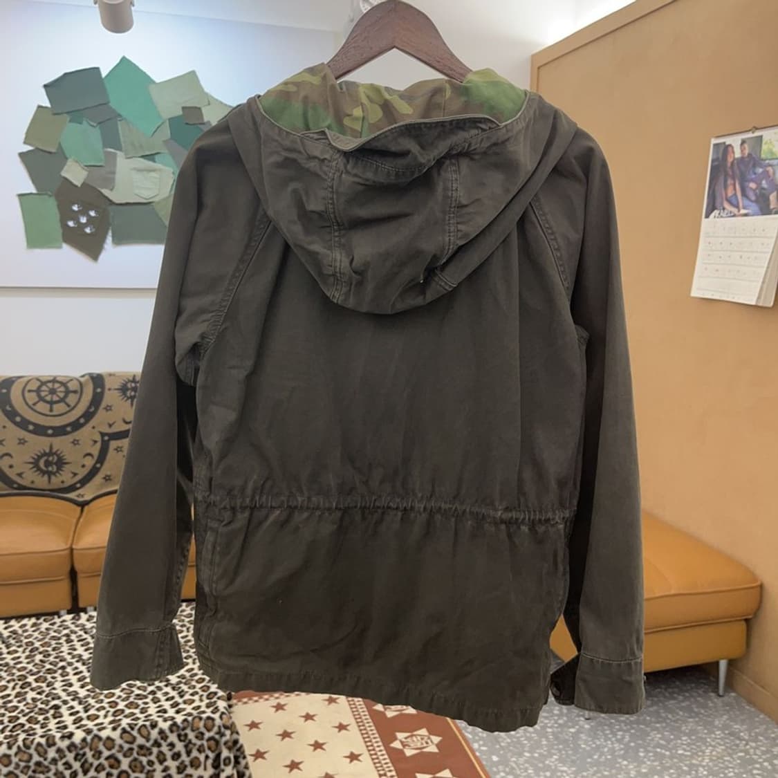 데님 앤 서플라이 랄프로렌 밀리터리 패턴 자켓 S C09020 상품이미지4