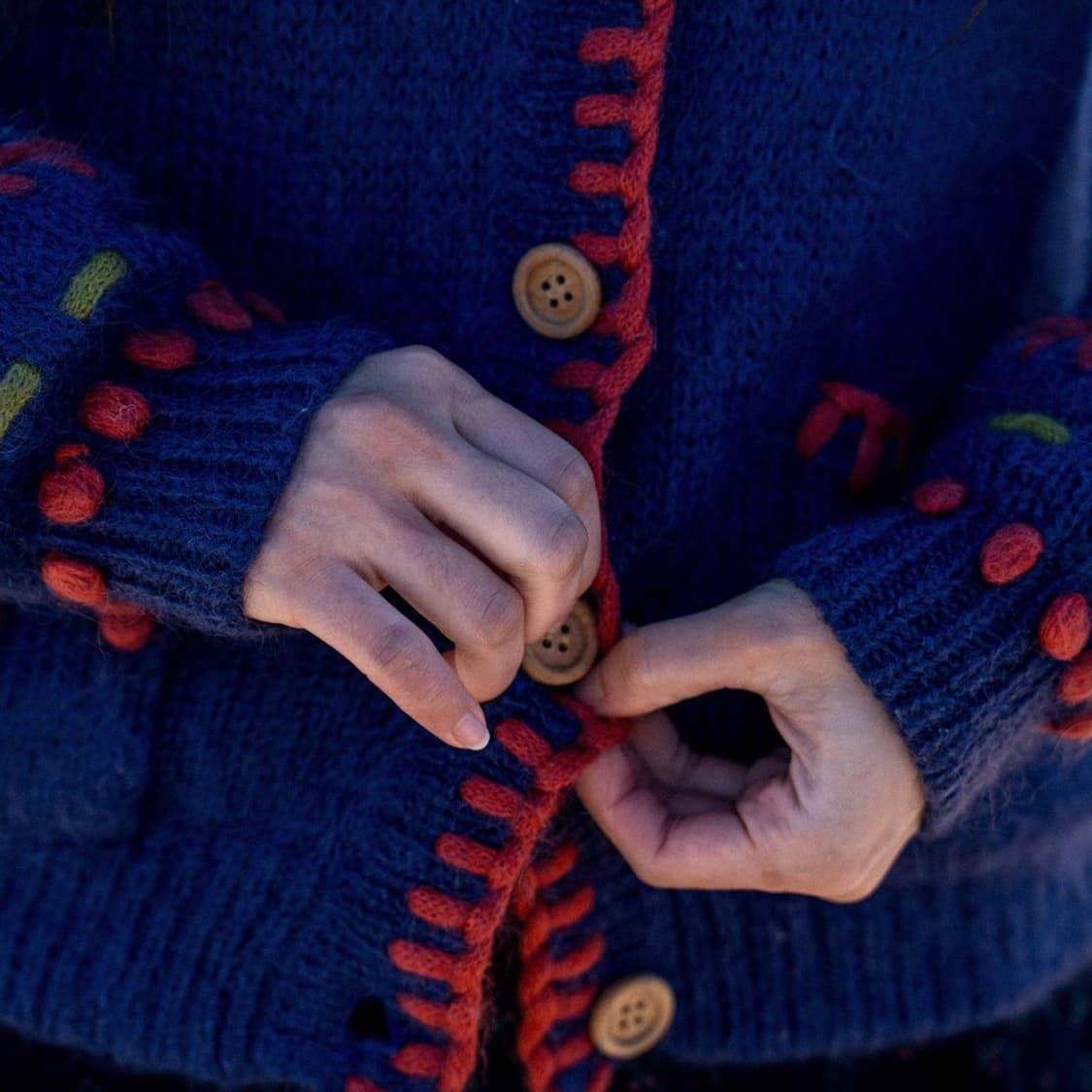 블루마루 손뜨개 니트 상품이미지3