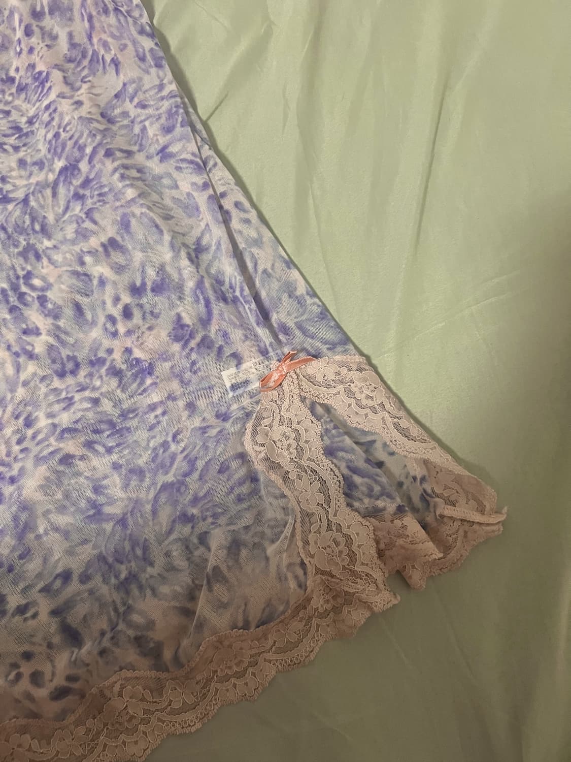 ✨vintage pink purple leopard slip dress✨ 상품이미지5