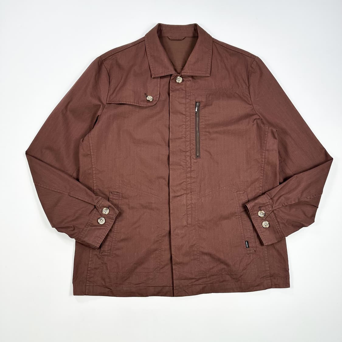 골든베어 재팬 미니멀 블루종 자켓 브라운 L 상품이미지1