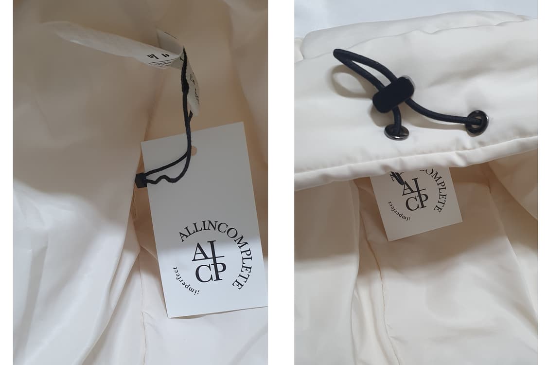 라이트베이지 올인컴플리트 판다 패딩 바라크라바 모자  상품이미지6