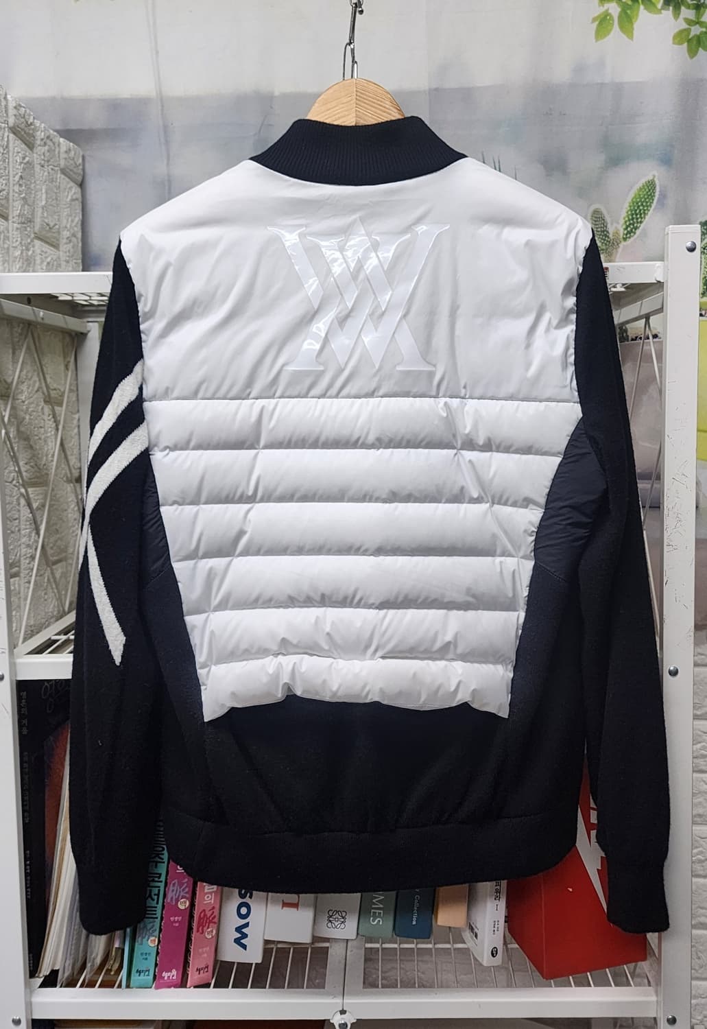 어뉴 남성 골프방풍니트 방풍자켓 100 튜브다운 하이브리드 자켓 XD76 상품이미지3