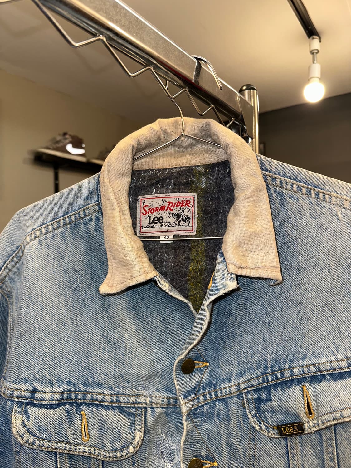 80’s Lee Storm Rider Denim Jacket 상품이미지3