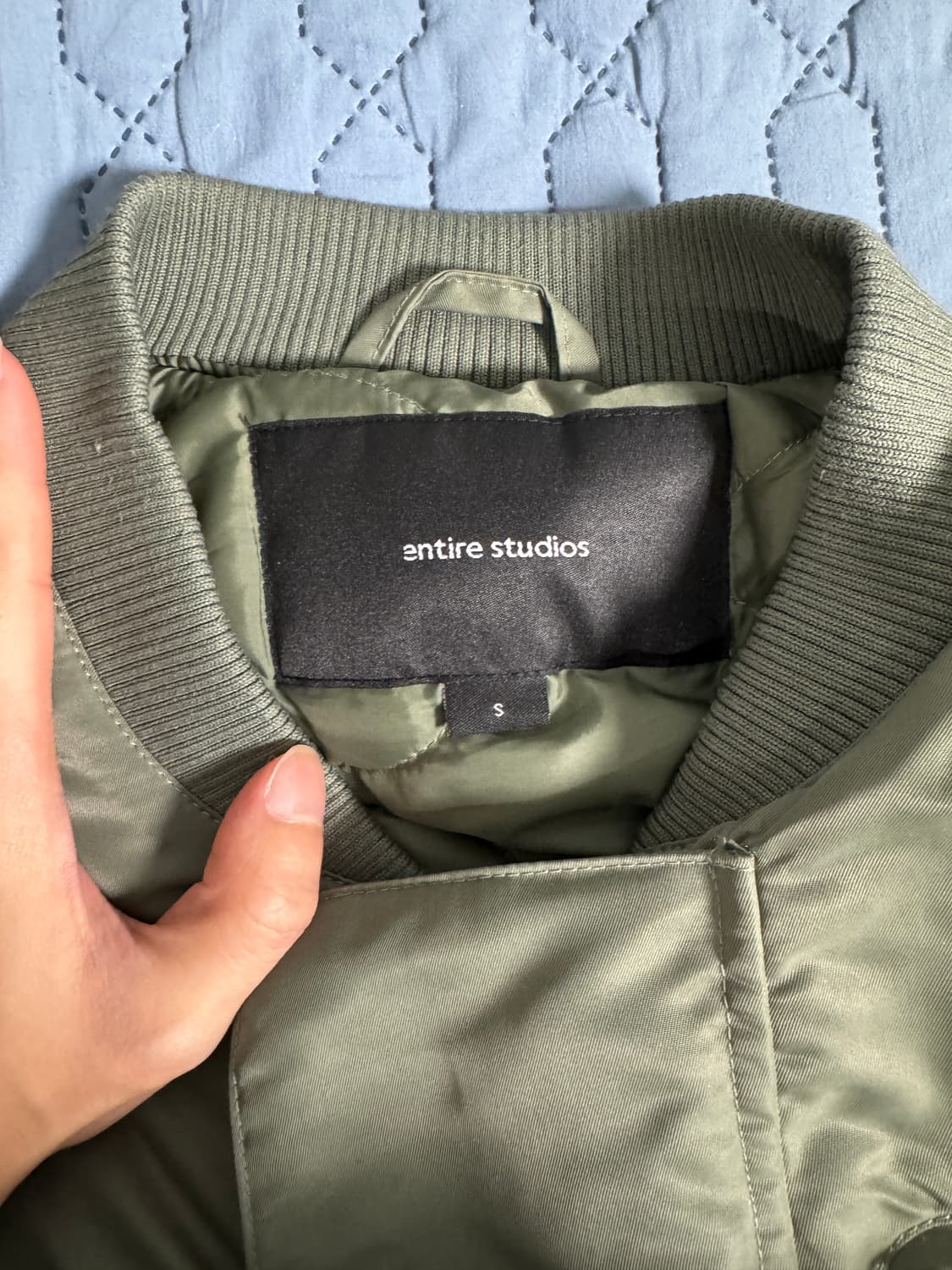 엔타이어스튜디오 봄버 자켓 S 상품이미지3