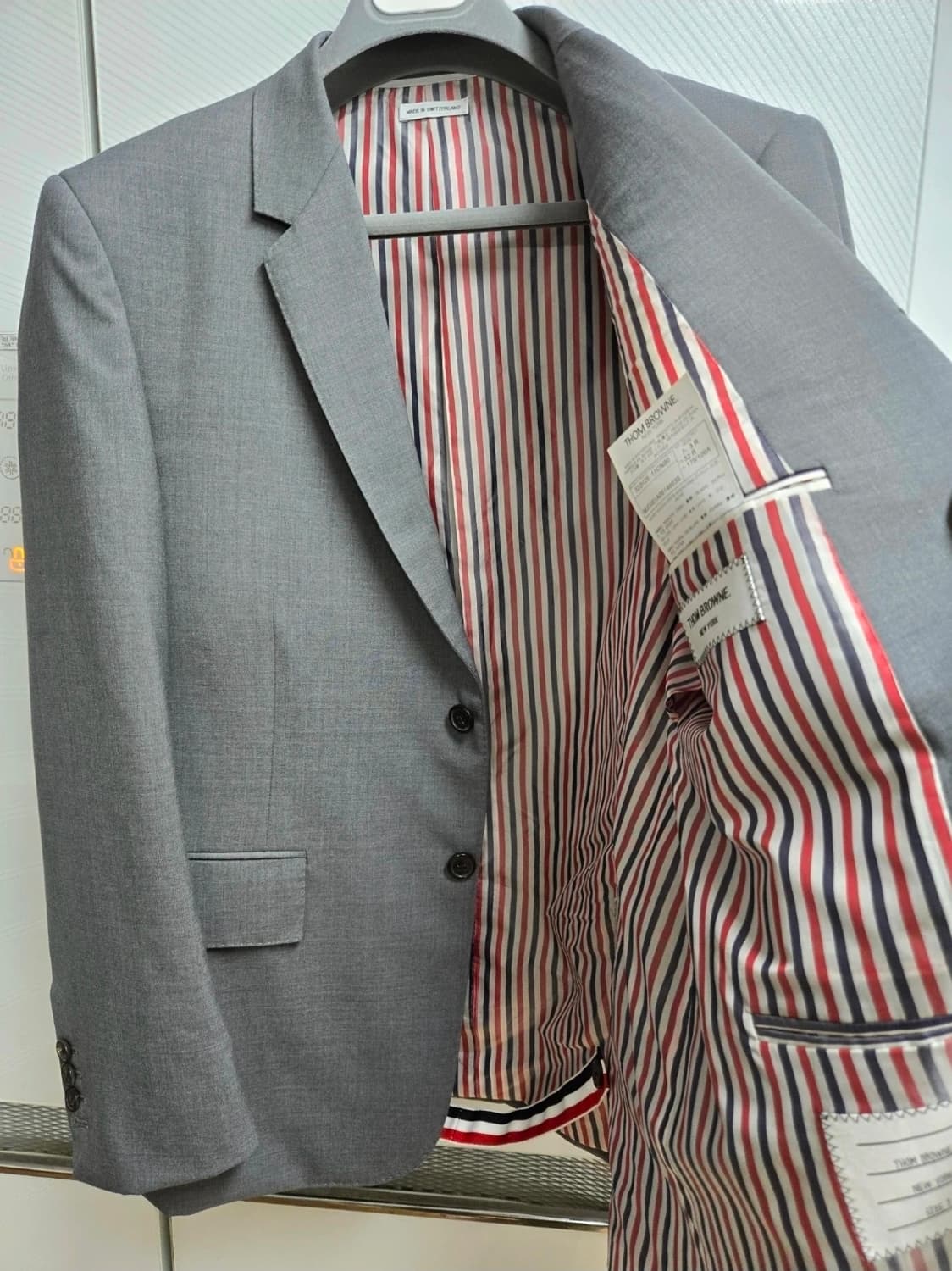 톰브라운 24fw 플레인위브 정장셋업(3/1/정품) 상품이미지3