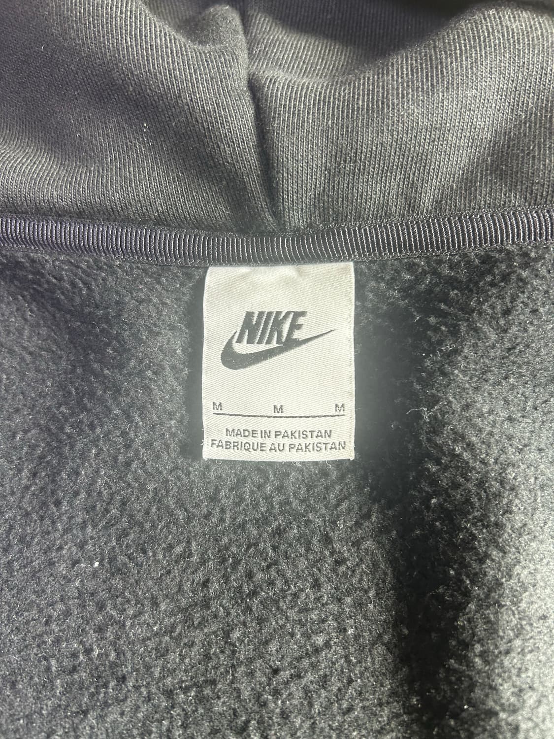 나이키 x 스투시 풀 집 워시드 플리스 후드 블랙 상품이미지6