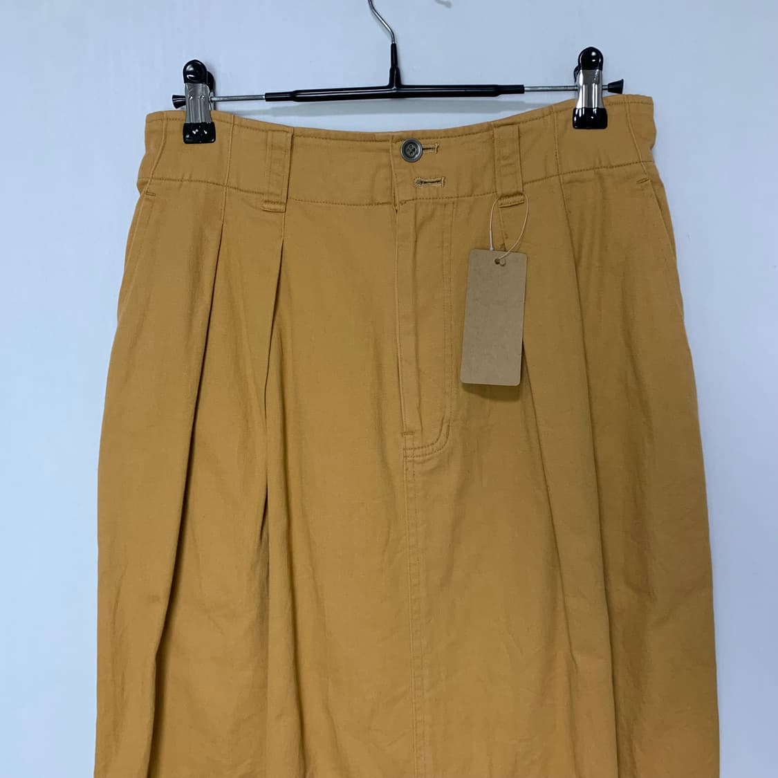 이세이미야케 플랜테이션 빈티지 오렌지 롱 스커트 28인치 상품이미지2