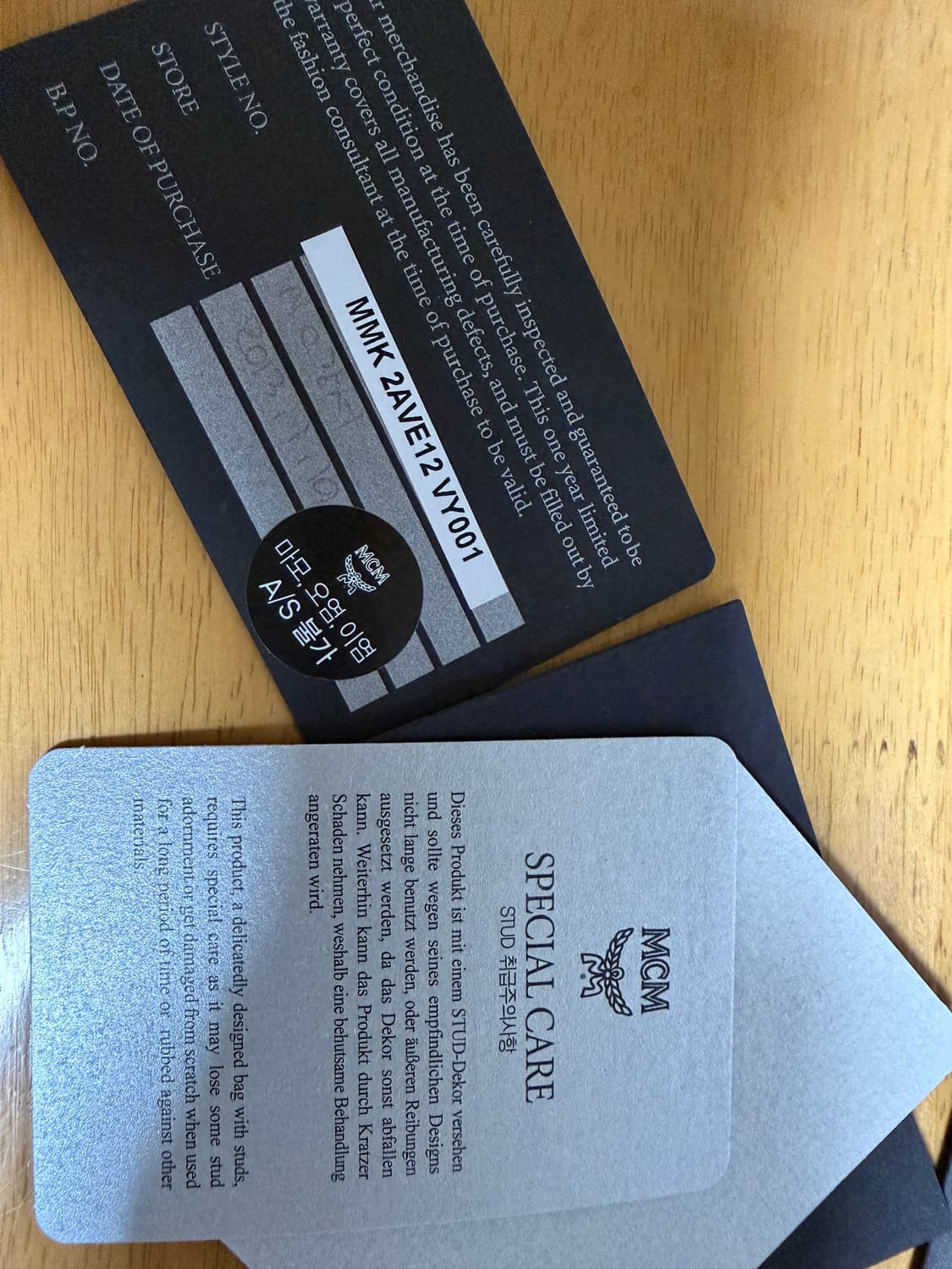 MCM 블루 스터드 백팩 상품이미지6