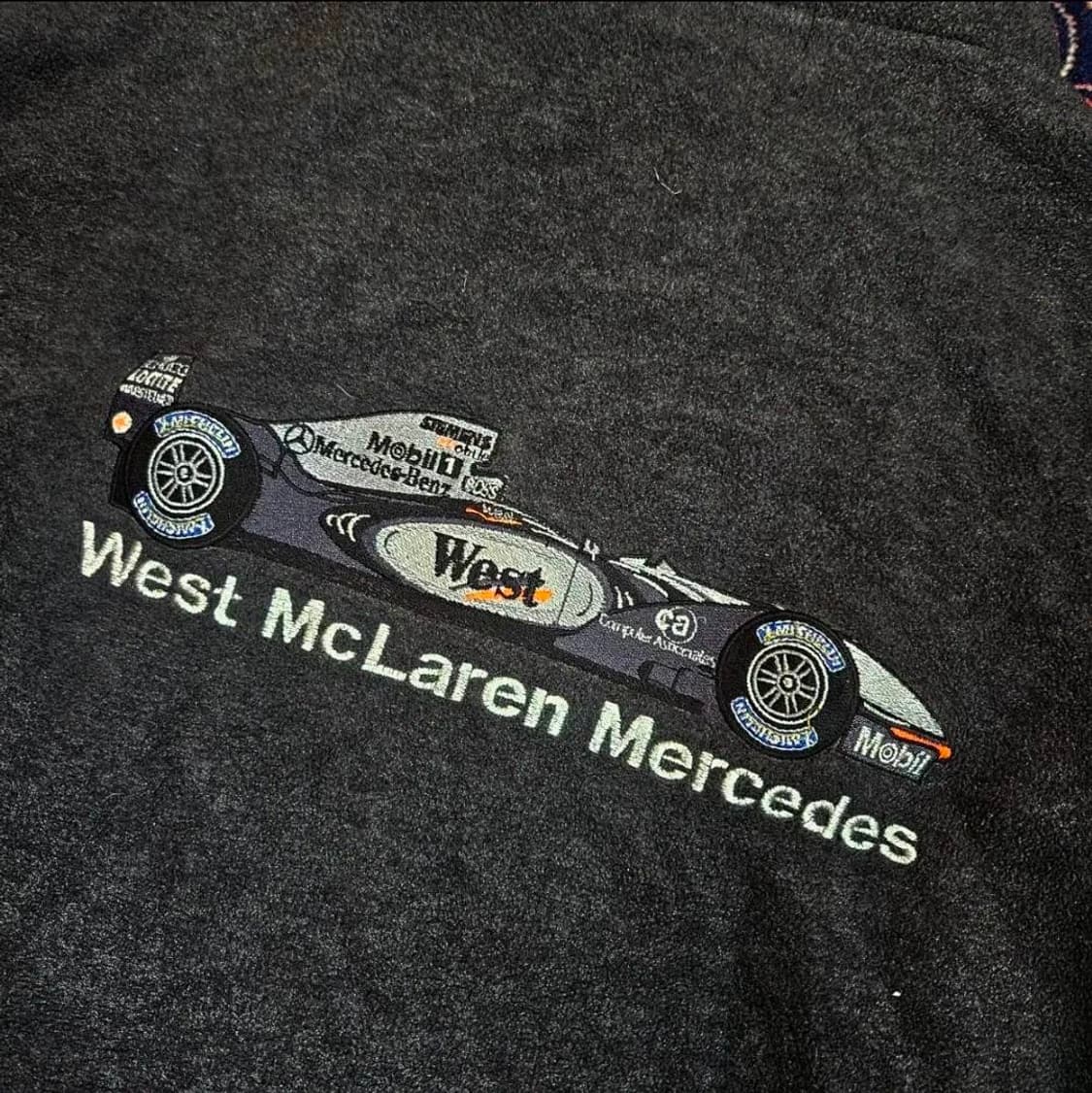 맥라렌 메르세데스 포뮬러 F1 빽로고 플리스 자켓  상품이미지3