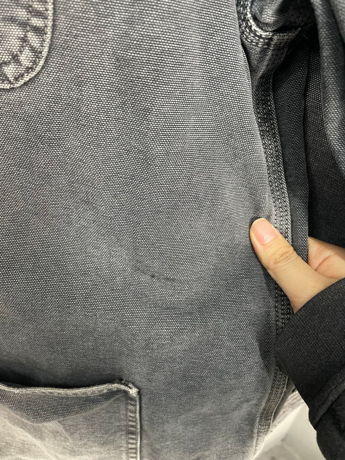 칼하트WIP 초어 빈티지워싱 데님 자켓 H2146 상품이미지8