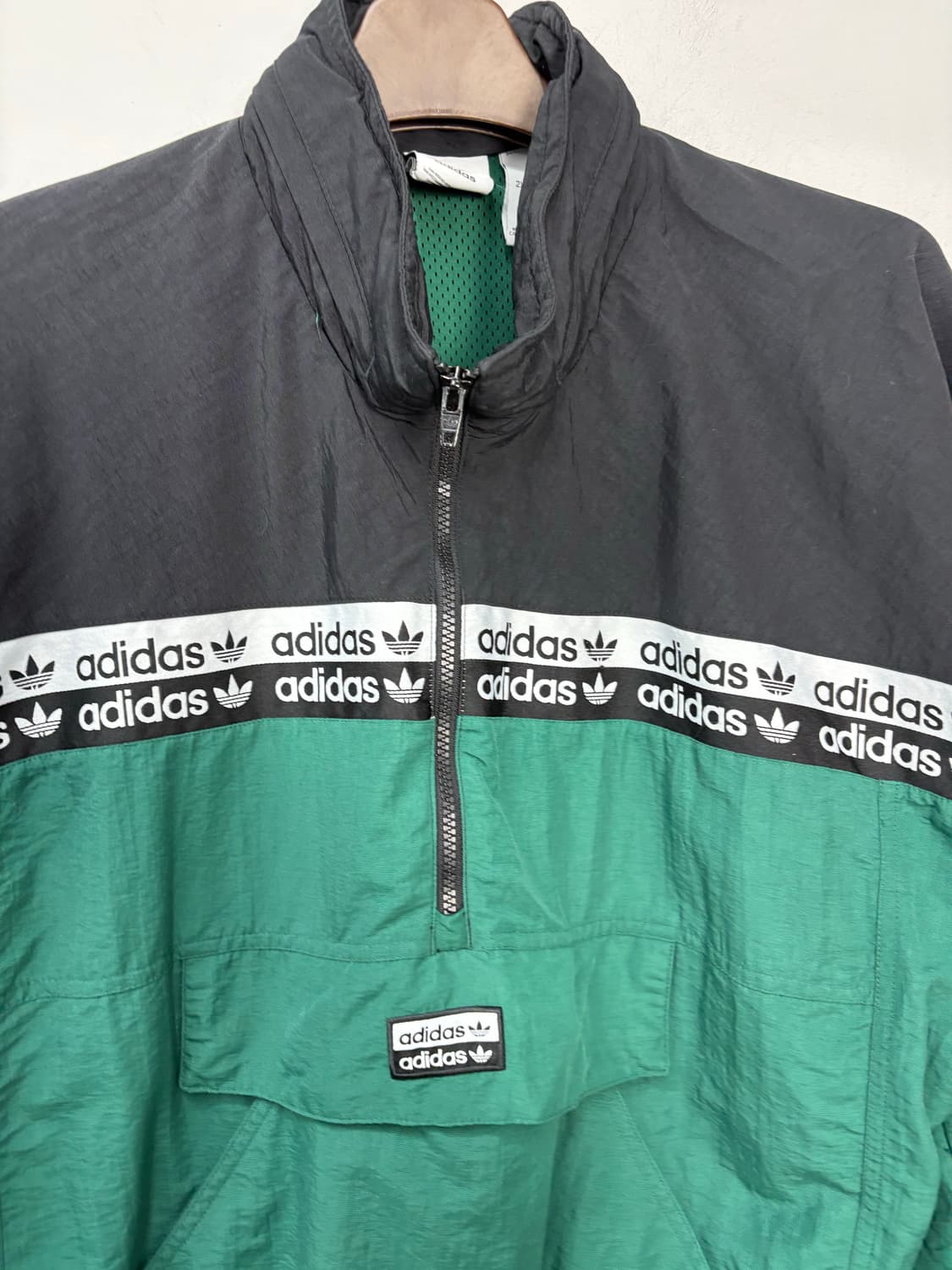 아디다스 R.Y.V 그린 컬러 윈드 아노락 자켓 A2753 상품이미지3
