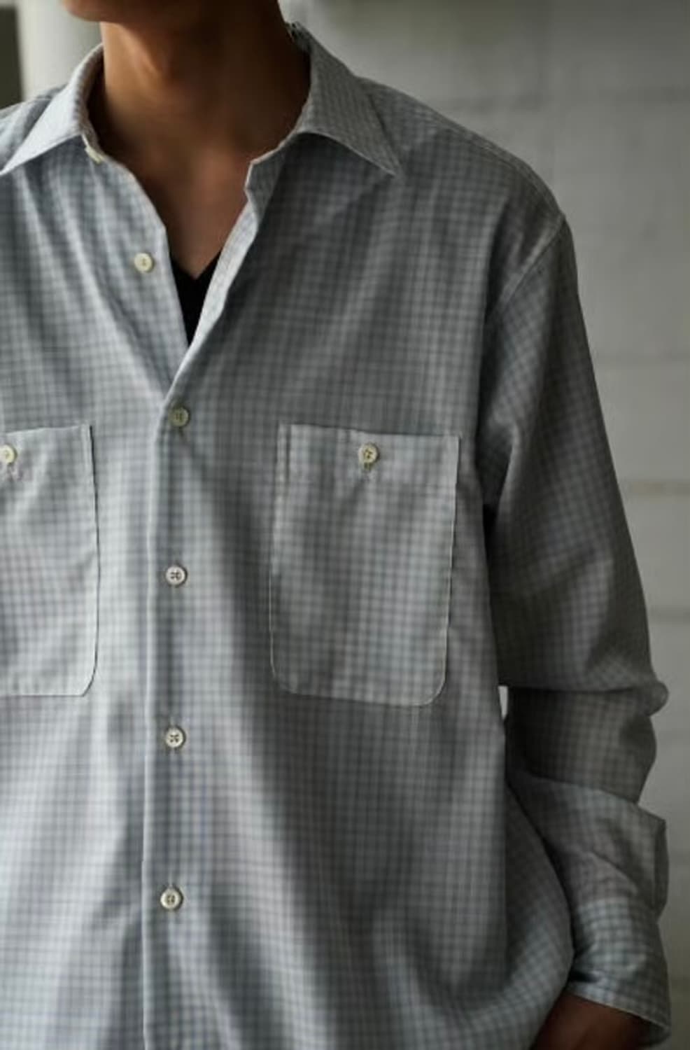[4] 마티앤선즈 H WOOL work shirts 머스터워크 별주 상품이미지4