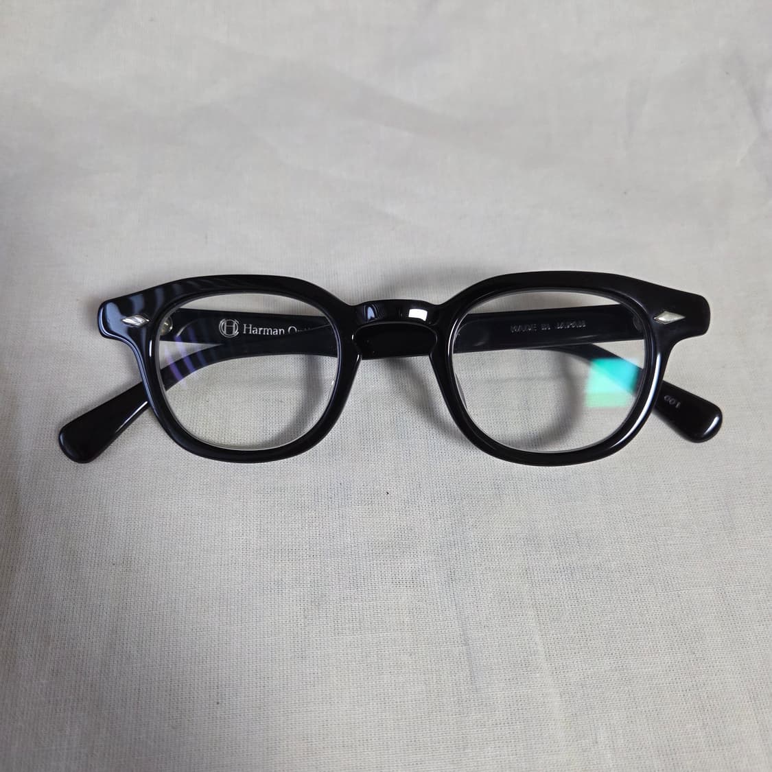 [44-23.5] 하만옵티컬 월리스 블랙 / 아넬 킹타쿠 상품이미지2