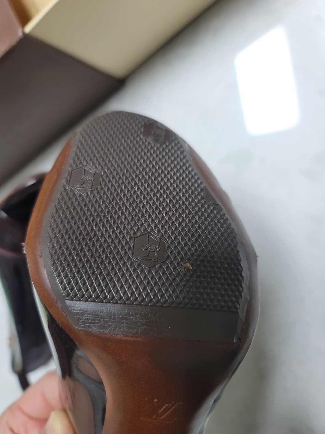 루이비통 애나멜 하이힐 34(215)사이즈 상태극상 풀박스 상품이미지6