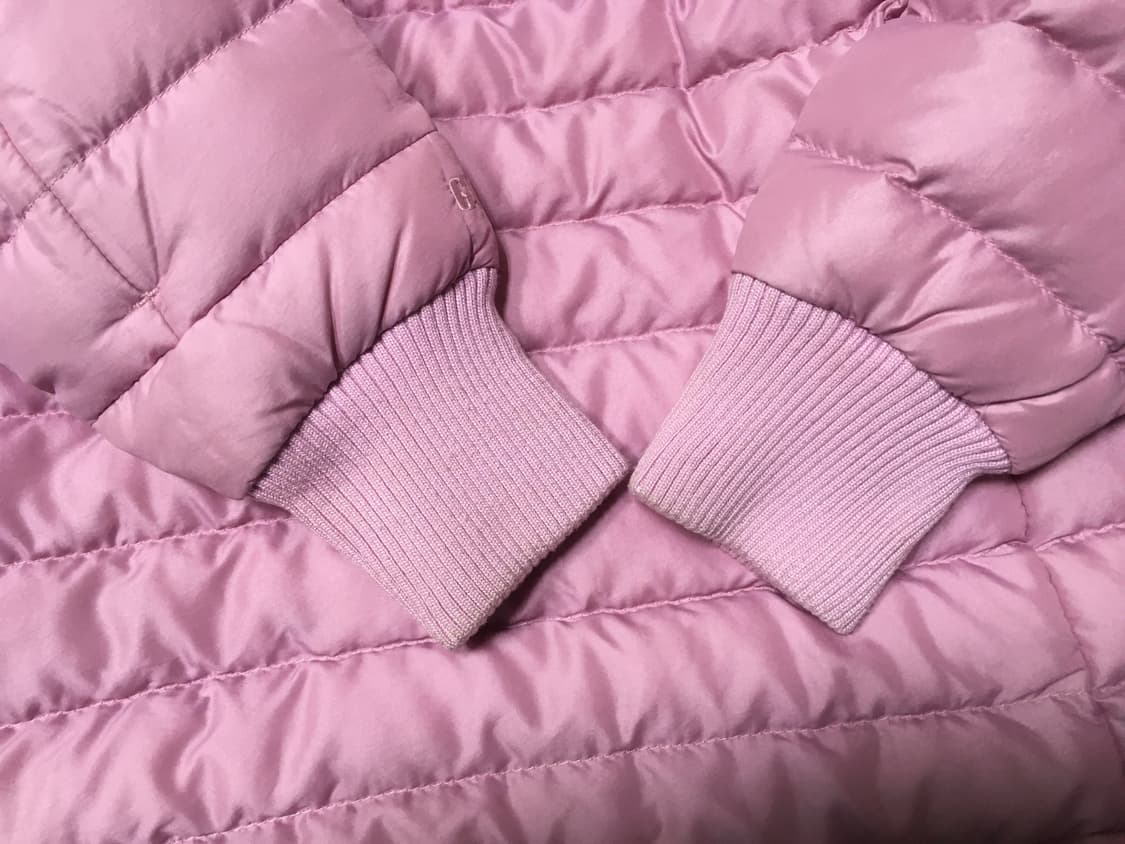 노스페이스 600 구스 다운 경량패딩 베이비 핑크 상품이미지3