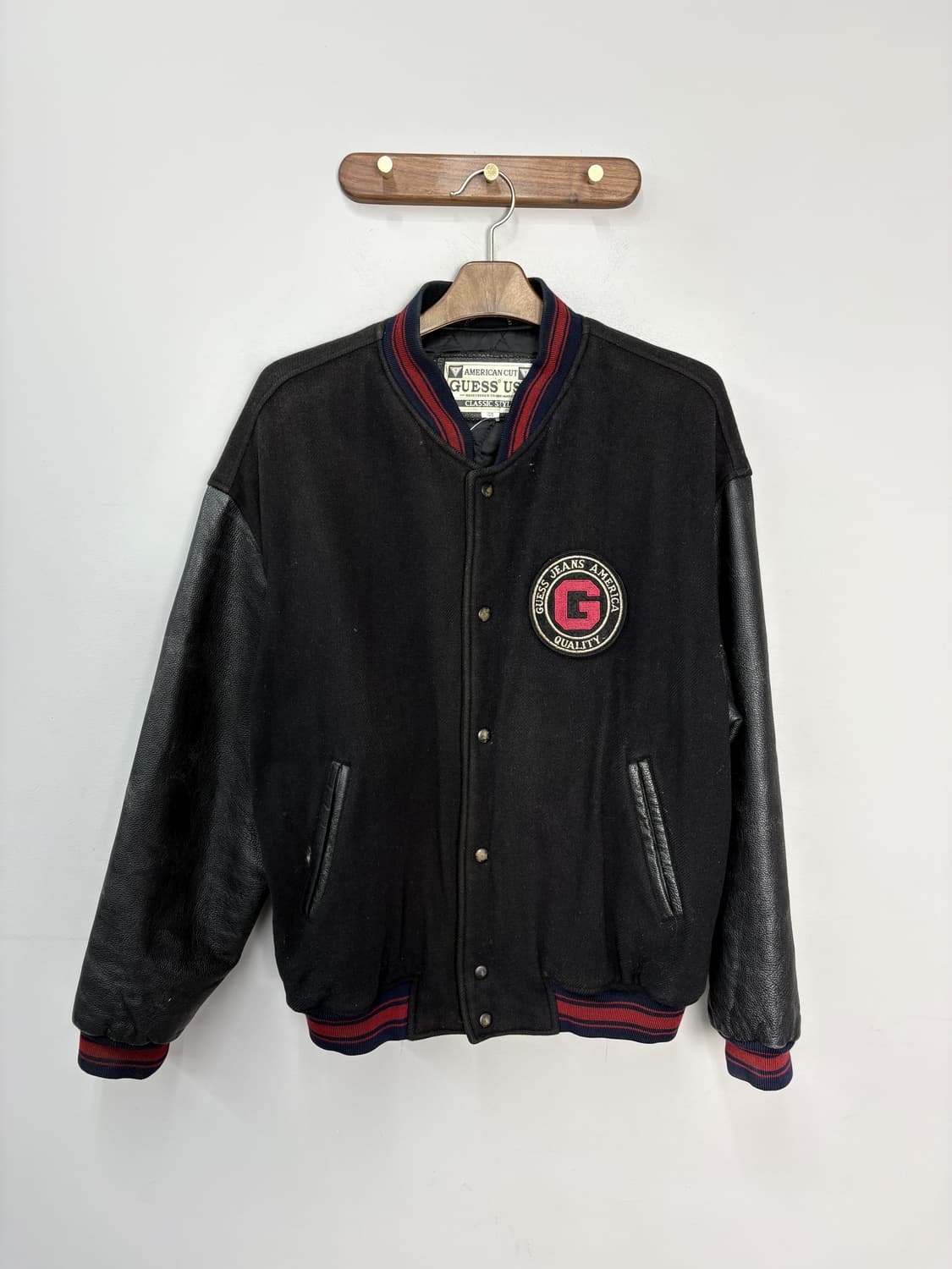 게스 암레더 1955 투어 바시티자켓 A3626 상품이미지2