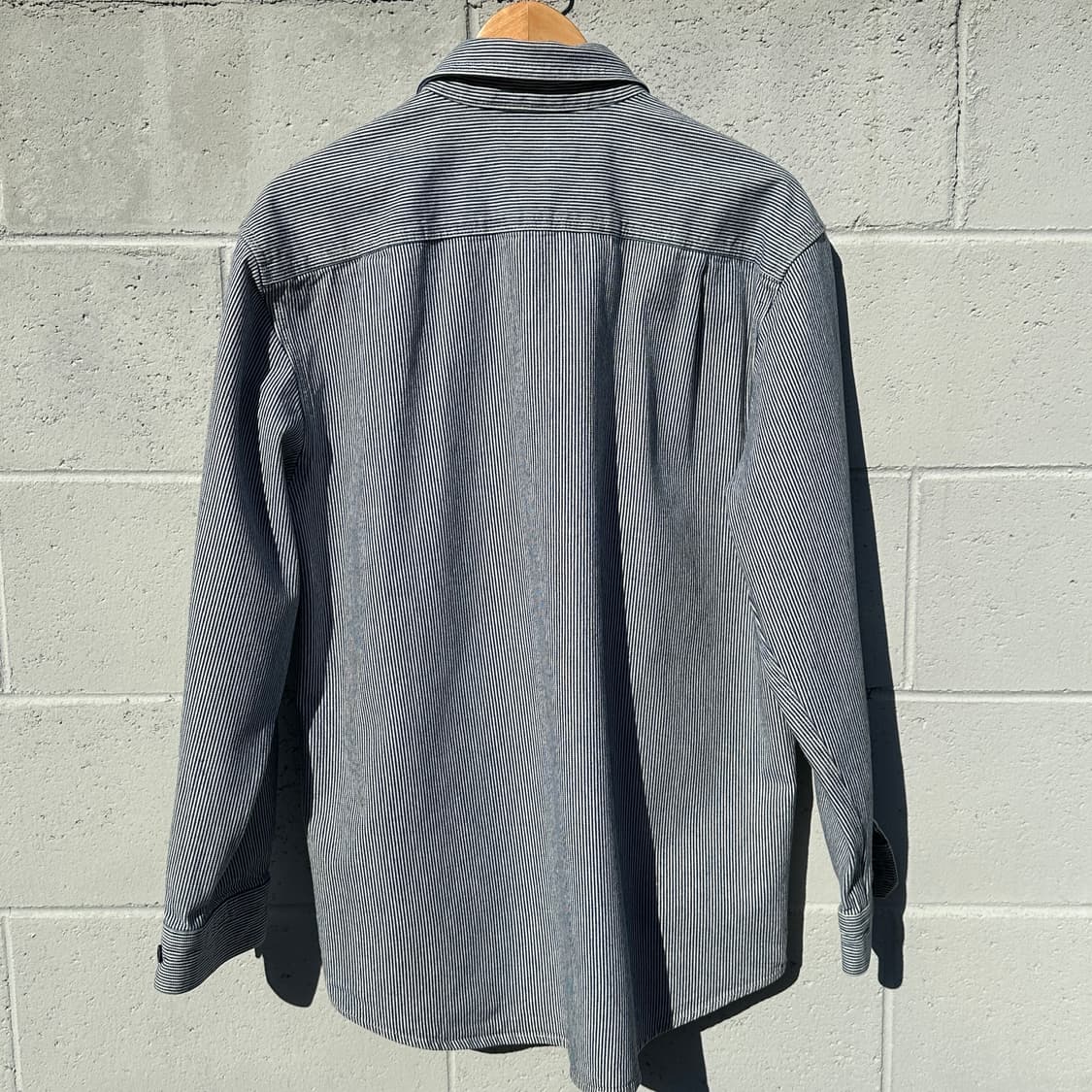 [L] 칼하트 히코리 하프집업 워크 셔츠 상품이미지6