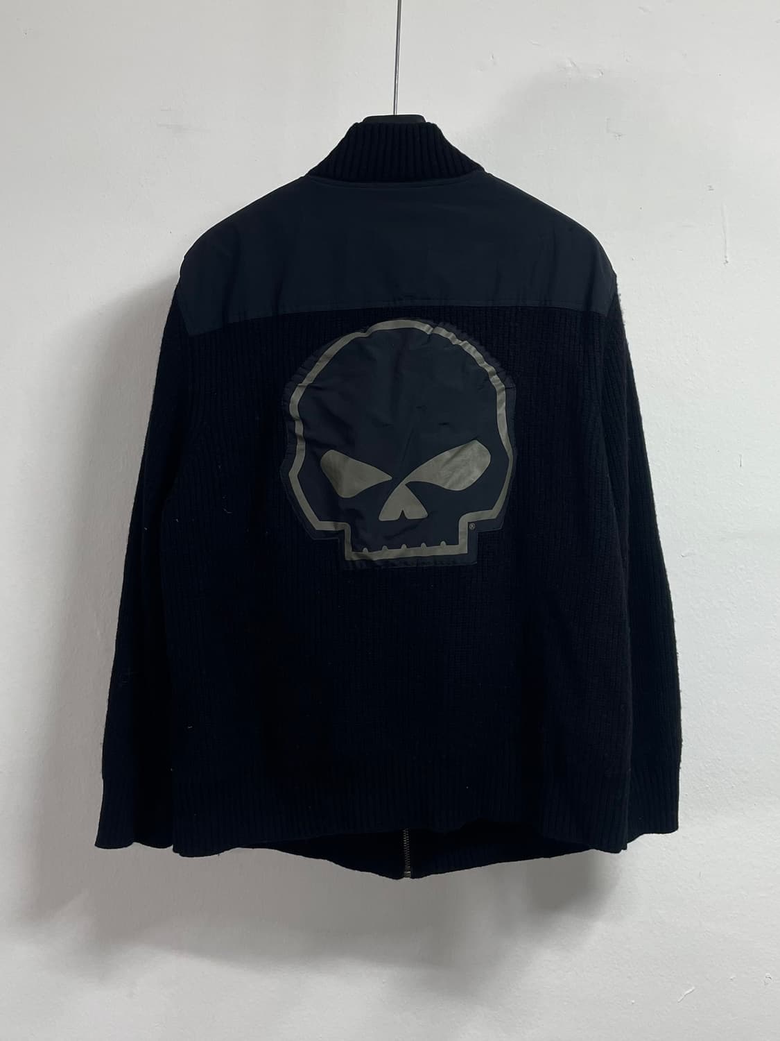 할리데이비슨 스컬 니트 집업 (on.193) 상품이미지2