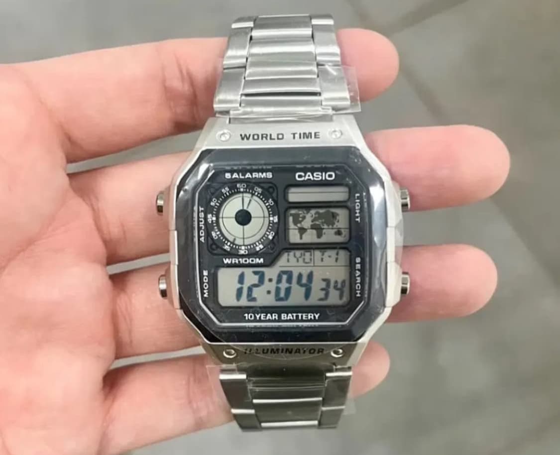 카시오 메탈시계 새상품 :) 상품이미지3