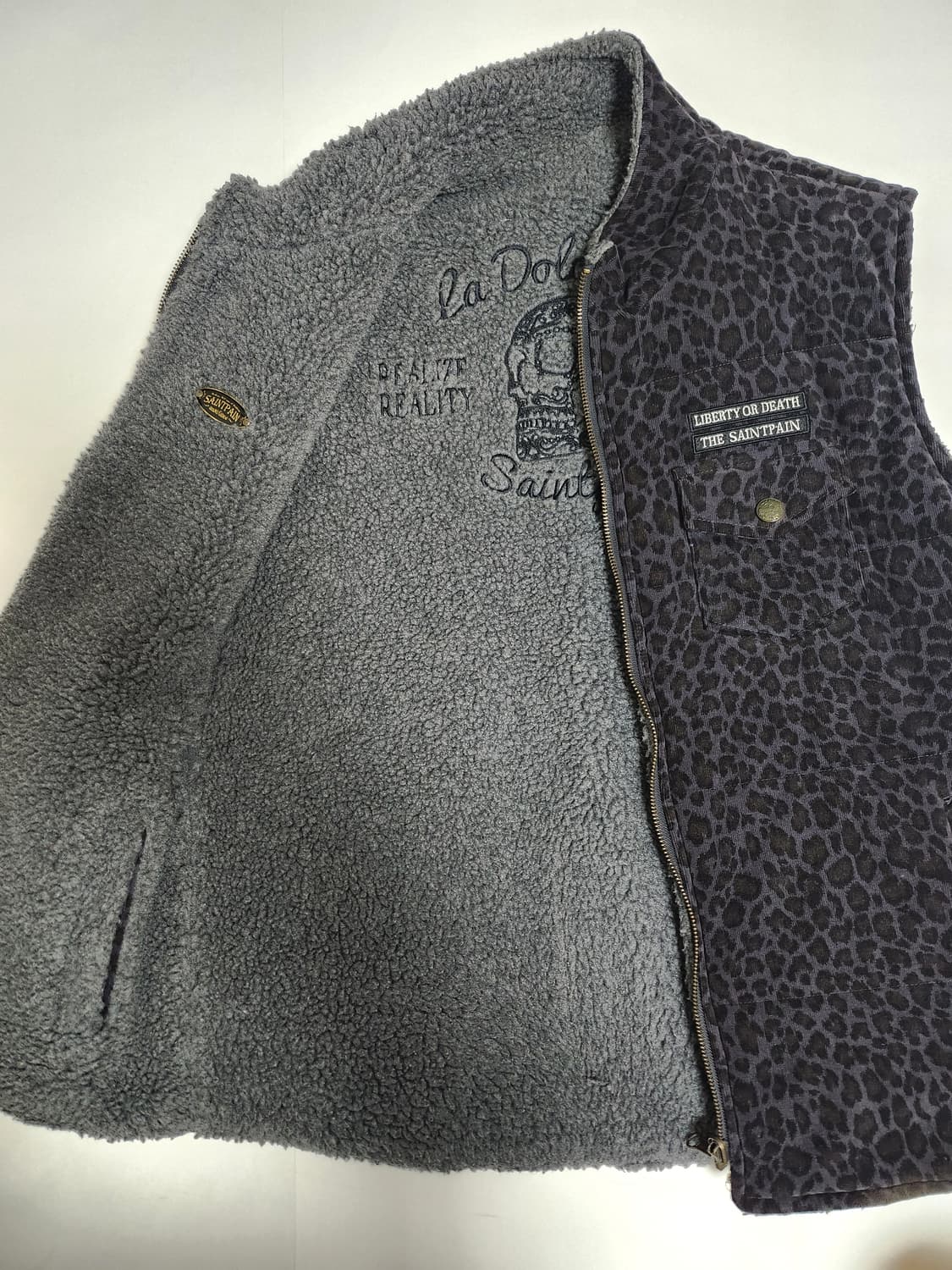 세인트페인 리버시블  양면조끼  상품이미지7