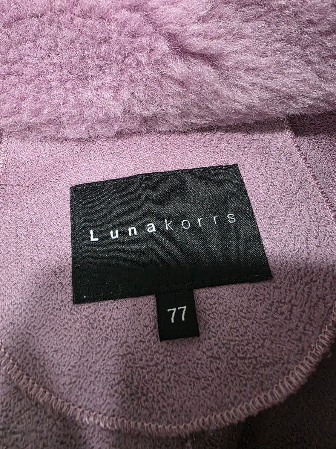 루나코어스 여성 양모 무스탕 자켓 상품이미지3